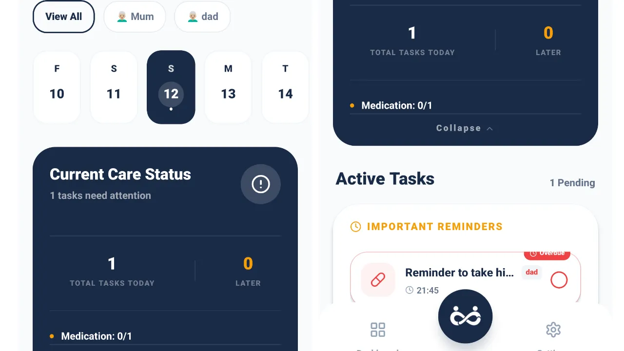 ElderMate Family Dashboard